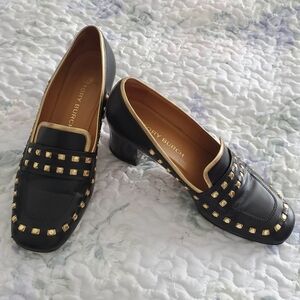Tory Burch Studded 55mm Heeled Loafers